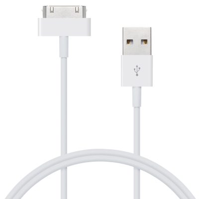 Apple 30-pin to USB Cable (Non-Retail Packing) - WHITE