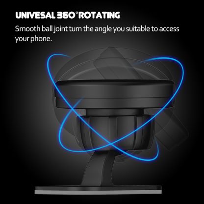 3M Adhesive Heavy Duty Strong Sticky Magnetic Car Mount Dashboard Holder [ Case Compatiable ] - BLACK - Image 4