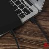 USB Type C Cable [1Pack 3M] USB C Cable Extra Long Durable Nylon Braided Charging USB Type C Data Sync Cord Compatible for?LG G5  - BLACK - Image 6