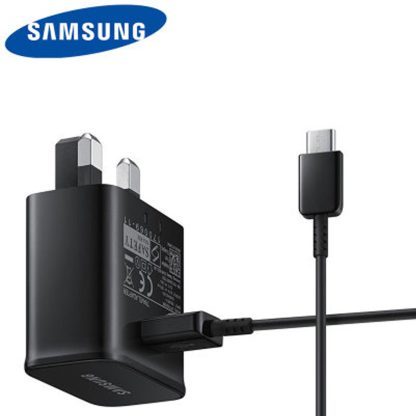 Samsung Fast Mains Adapter Charger With TYPE-C Cable & IWIO® 3m Braided TYPE-C Cable For Samsung Galaxy S8 / S8 Plus+ / S9 / S9 Plus / A5 (2017) / A7 (2017) (No Retail Packaging) - Image 3