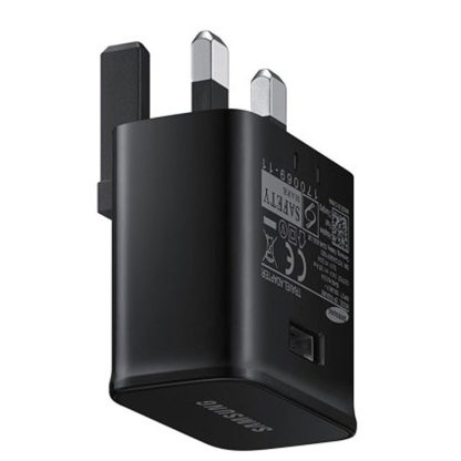 Samsung Fast Mains Adapter Charger With TYPE-C Cable & IWIO® 3m Braided TYPE-C Cable For Samsung Galaxy S8 / S8 Plus+ / S9 / S9 Plus / A5 (2017) / A7 (2017) (No Retail Packaging) - Image 4