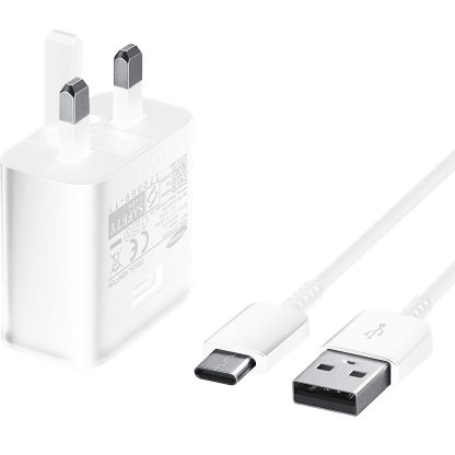 Samsung Fast Mains Adapter Charger With TYPE-C Cable & IWIO® 3m Braided TYPE-C Cable For Samsung Galaxy S8 / S8 Plus+ / S9 / S9 Plus / A5 (2017) / A7 (2017) (No Retail Packaging) - Image 7